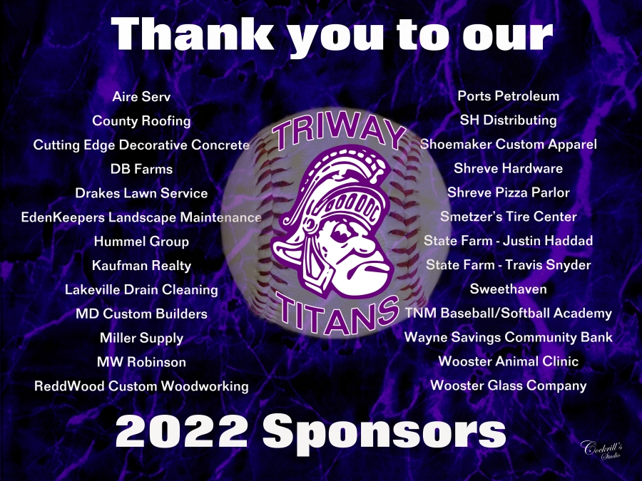 THANK YOU to our Sponsors